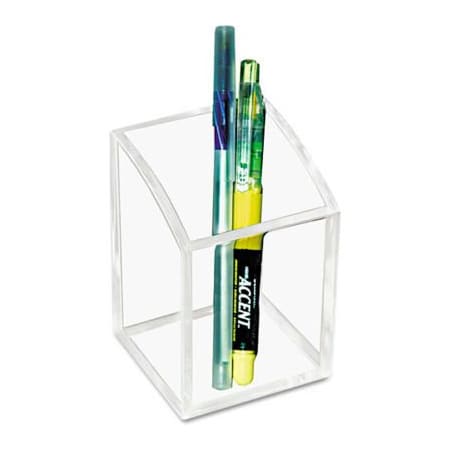 Kantek. Kantek Clear Acrylic Pencil Cup, 2-3/4inW x 2-3/4inD x 4inH AD-20